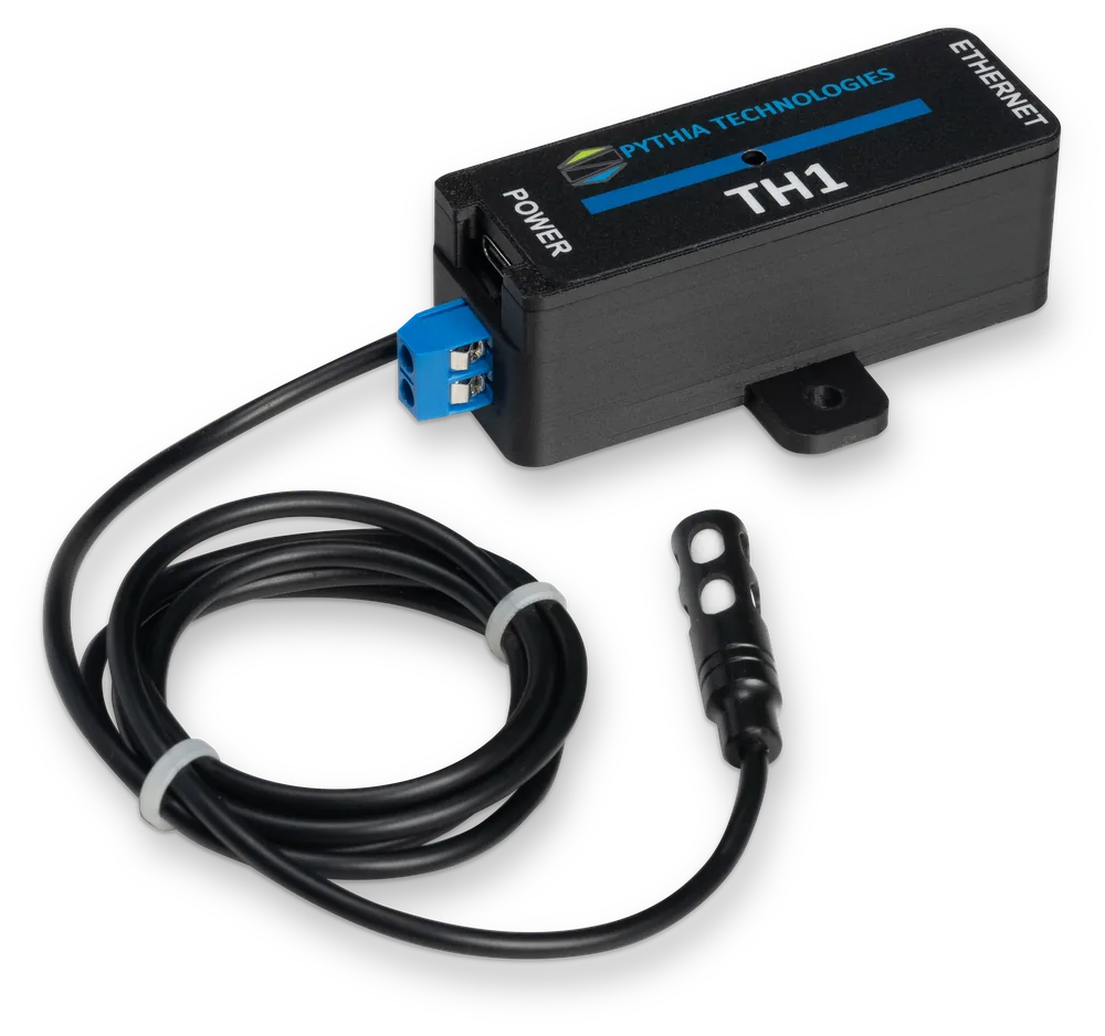 Pythia TH1 temperature and humidity sensor with probe cable