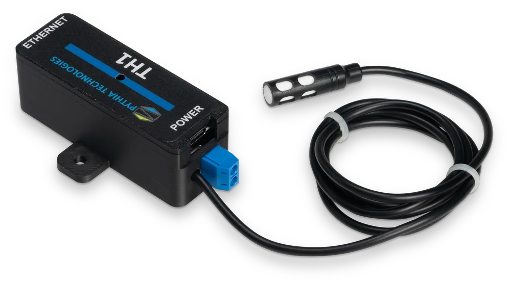 TH1 power and network connections